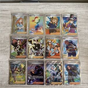 Pokemon Trainer Cards Collection